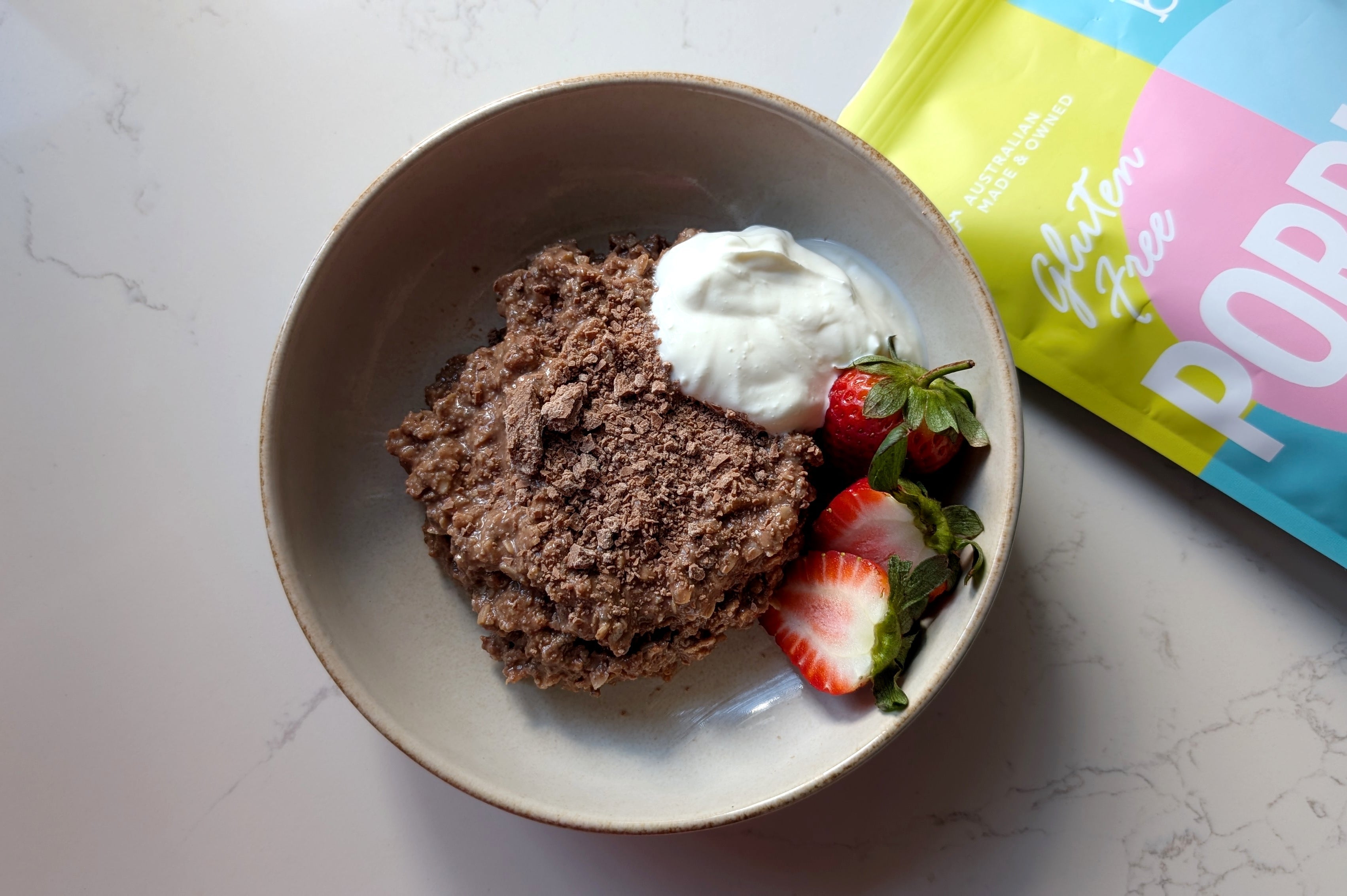 High Protein Chocolate Pudding Overnight (Not) Oats