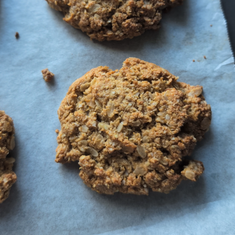 Healthy Anzac Style Biscuits - Oat Free & Coeliac Safe
