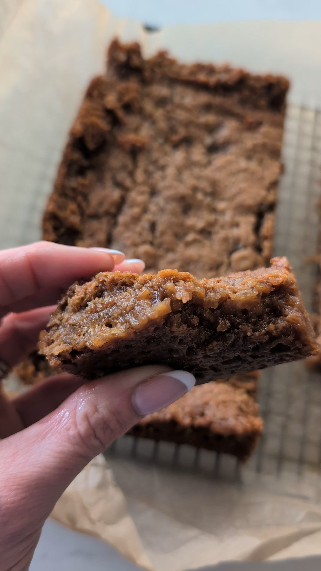 Coeliac Safe Anzac Slice (oat free)