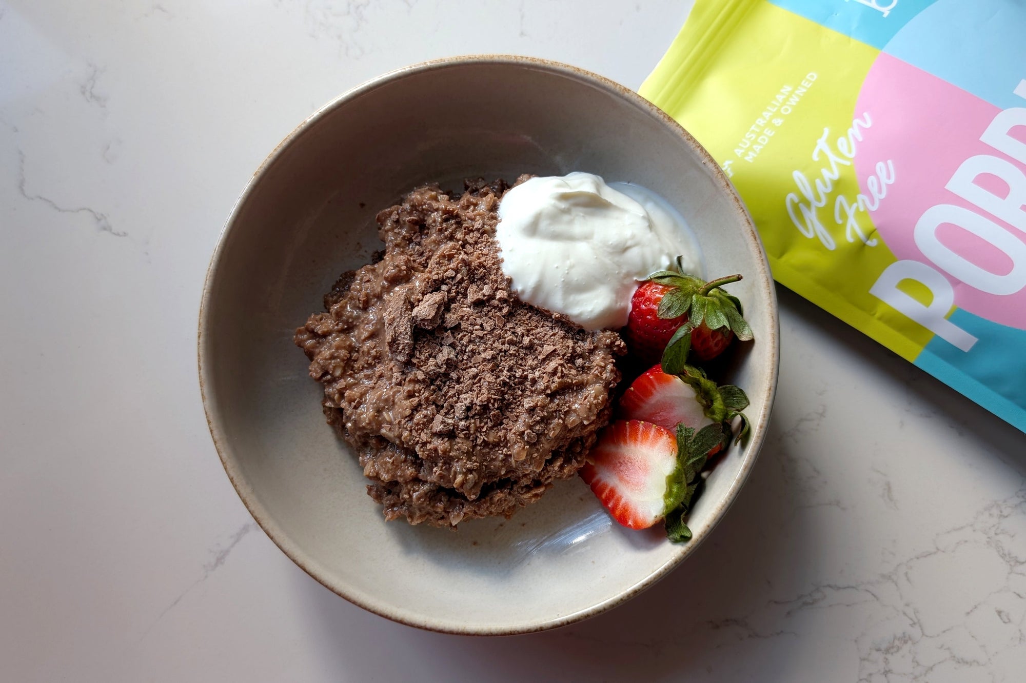 High Protein Chocolate Pudding Overnight (Not) Oats