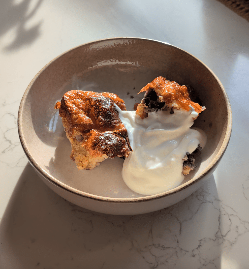 Lemon & Blueberry Baked (Not) 'Oats'