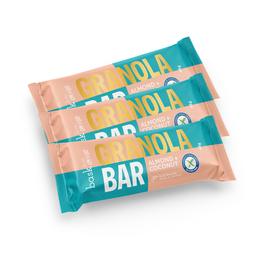 Almond & Coconut Granola Bars 45g