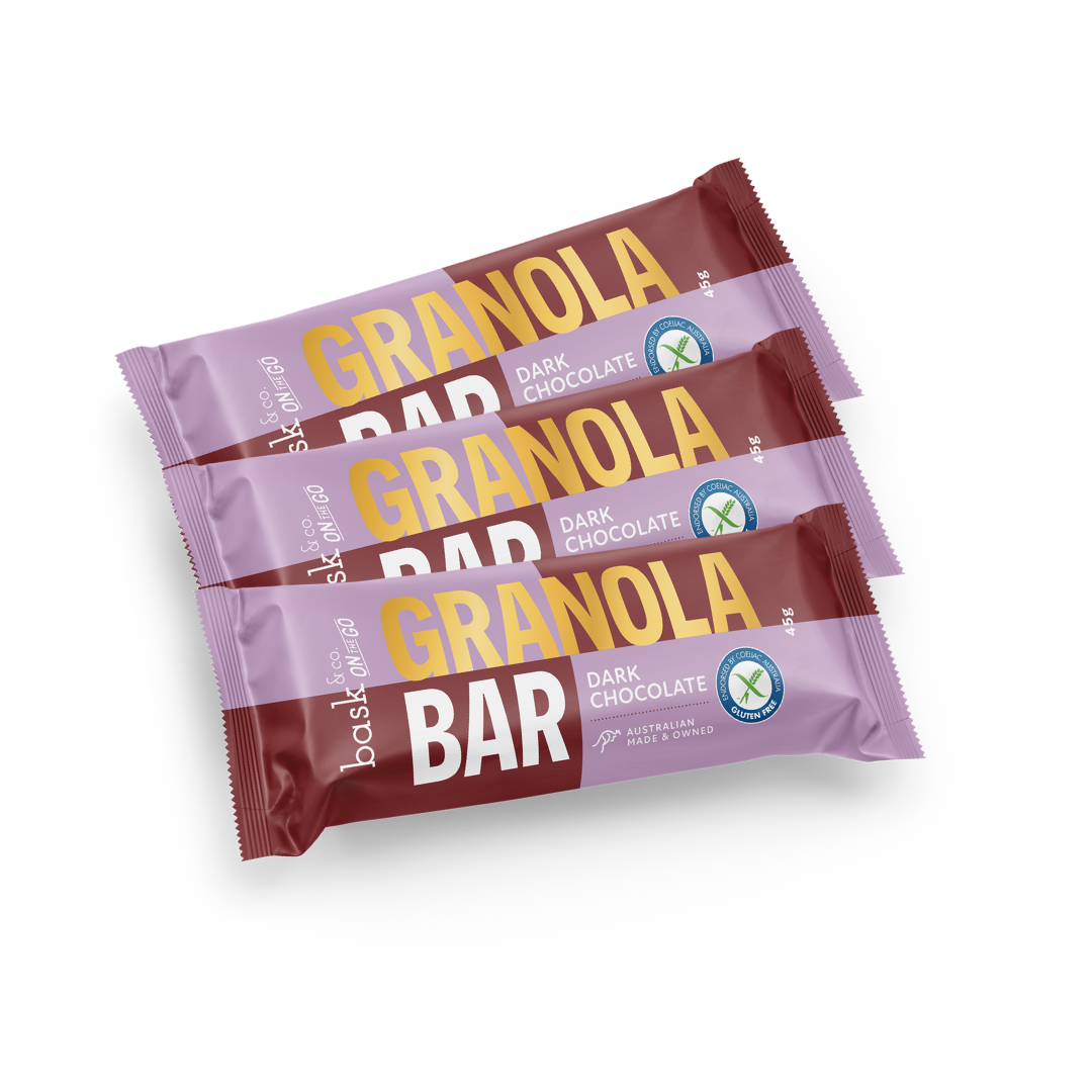 Dark Chocolate Granola Bars 45g