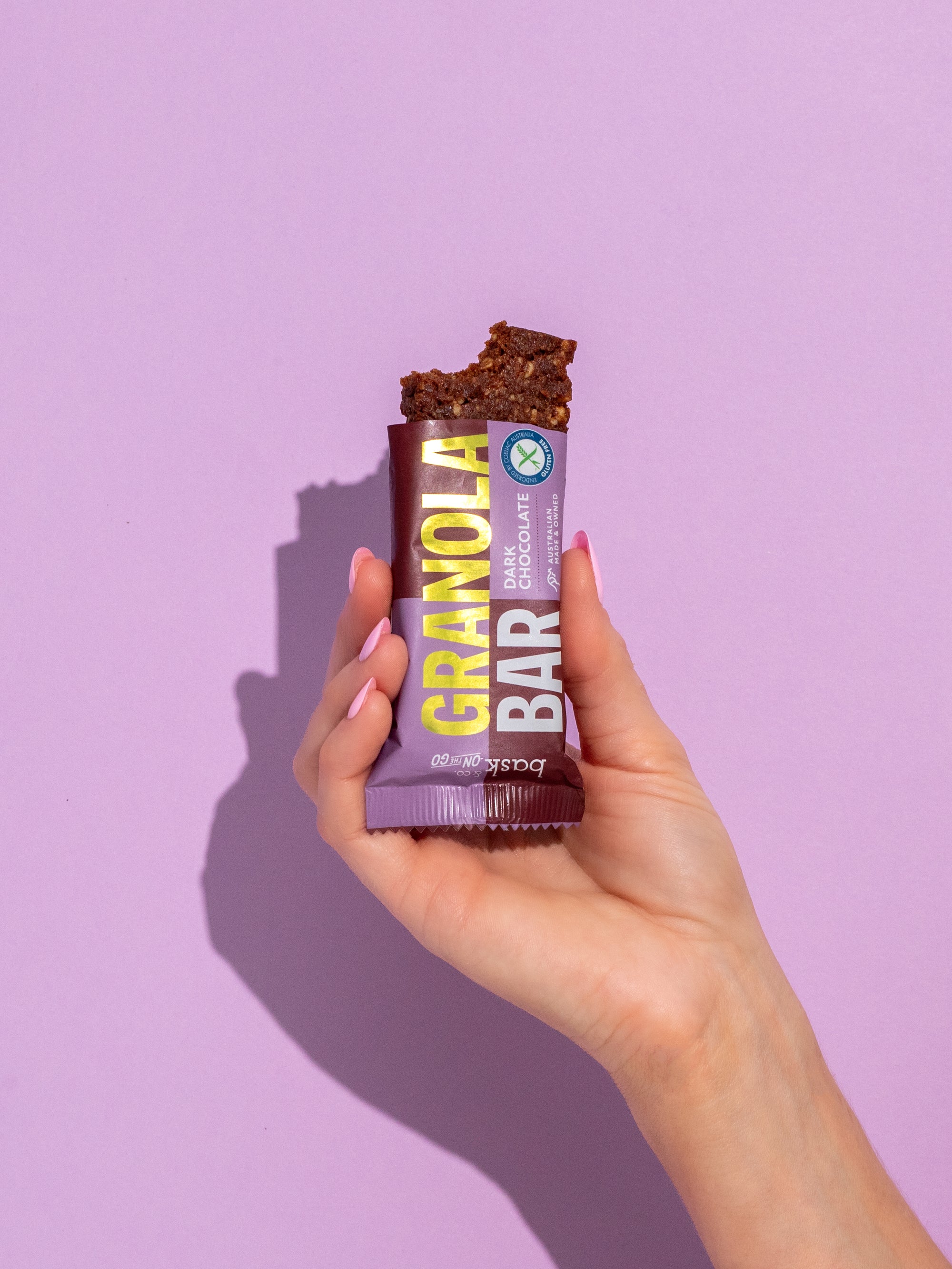 Dark Chocolate Granola Bars 45g