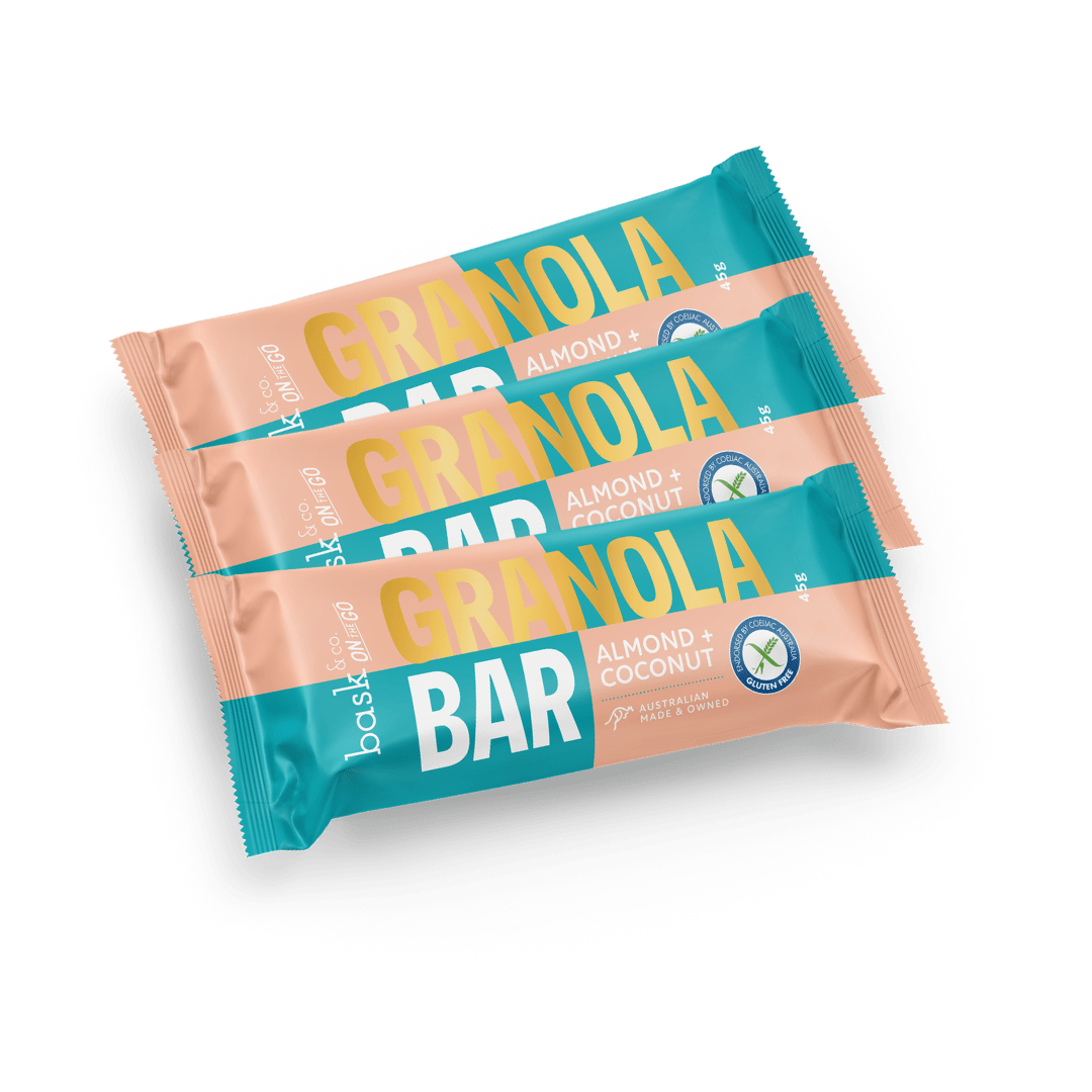 Almond & Coconut Granola Bars