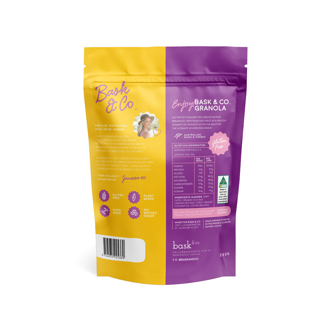 Caramel Coffee Gluten Free Granola