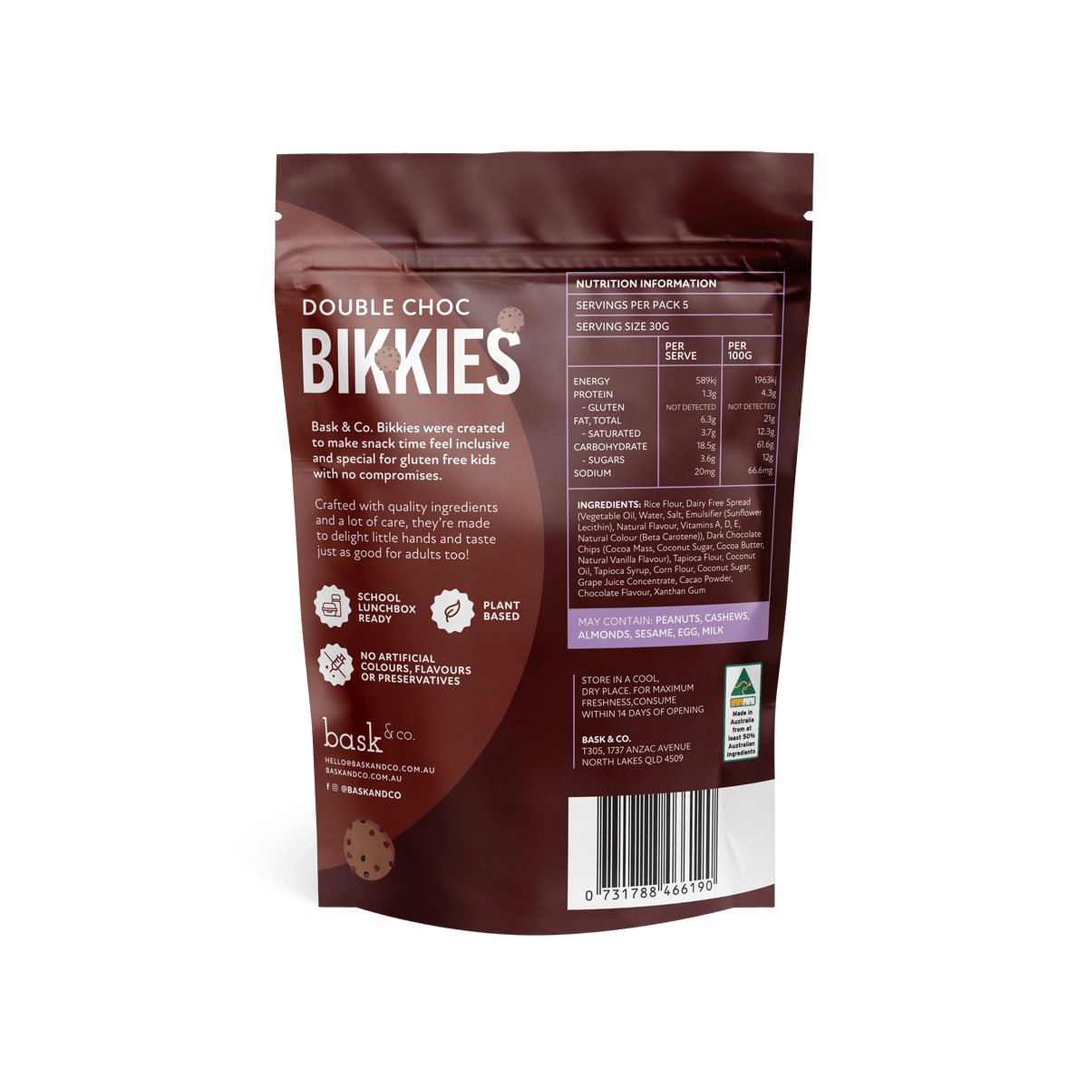 Double Choc Bikkies