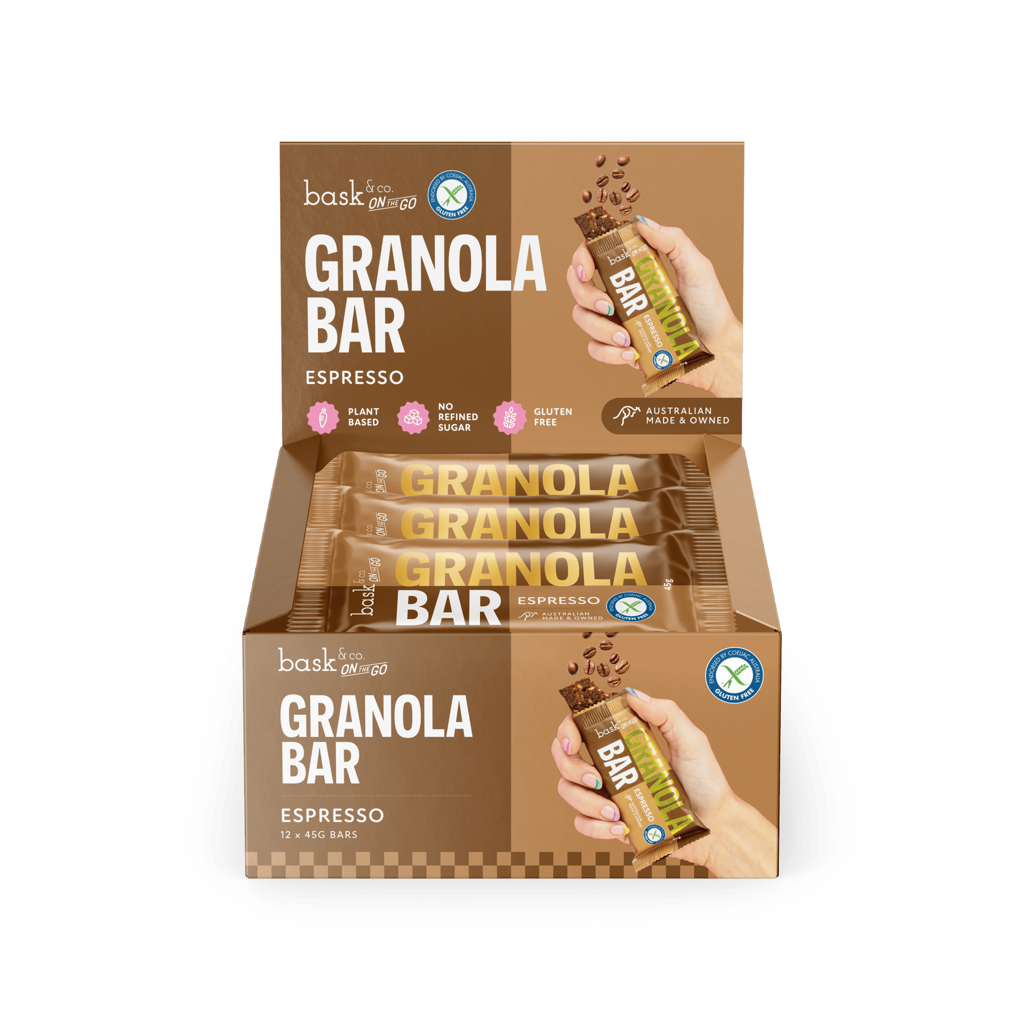 Espresso Granola Bars 