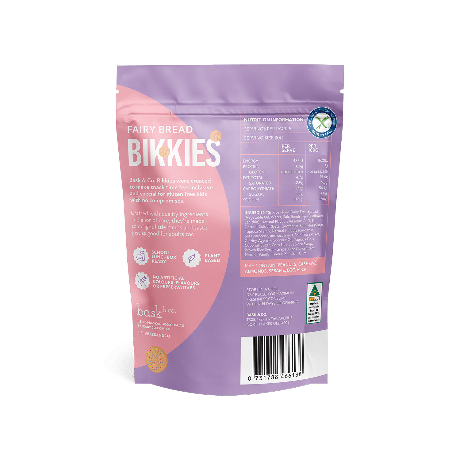 Fairy Bread Bikkies - Launching 9am Monday