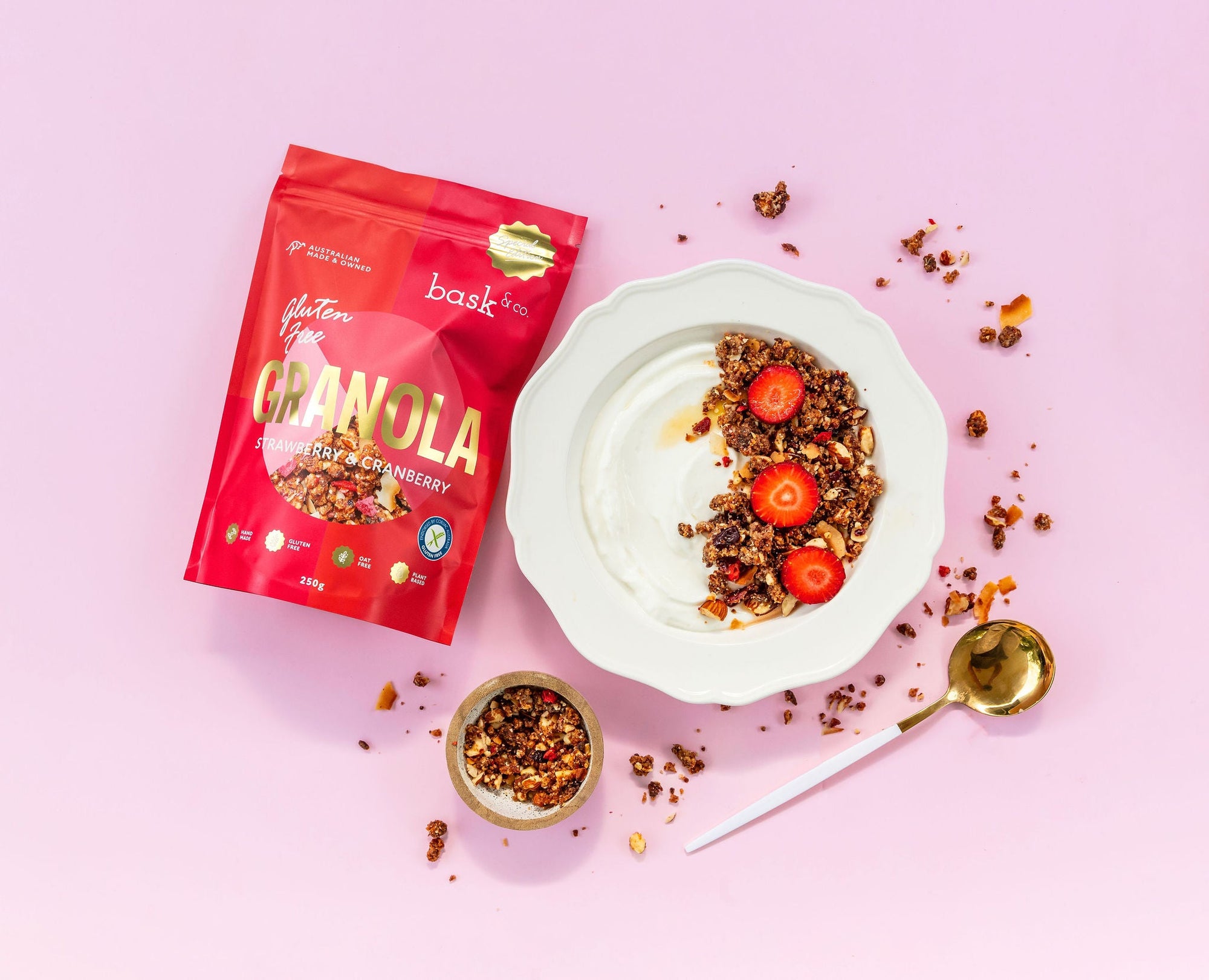 Strawberry & Cranberry "Special Edition" Gluten Free Granola