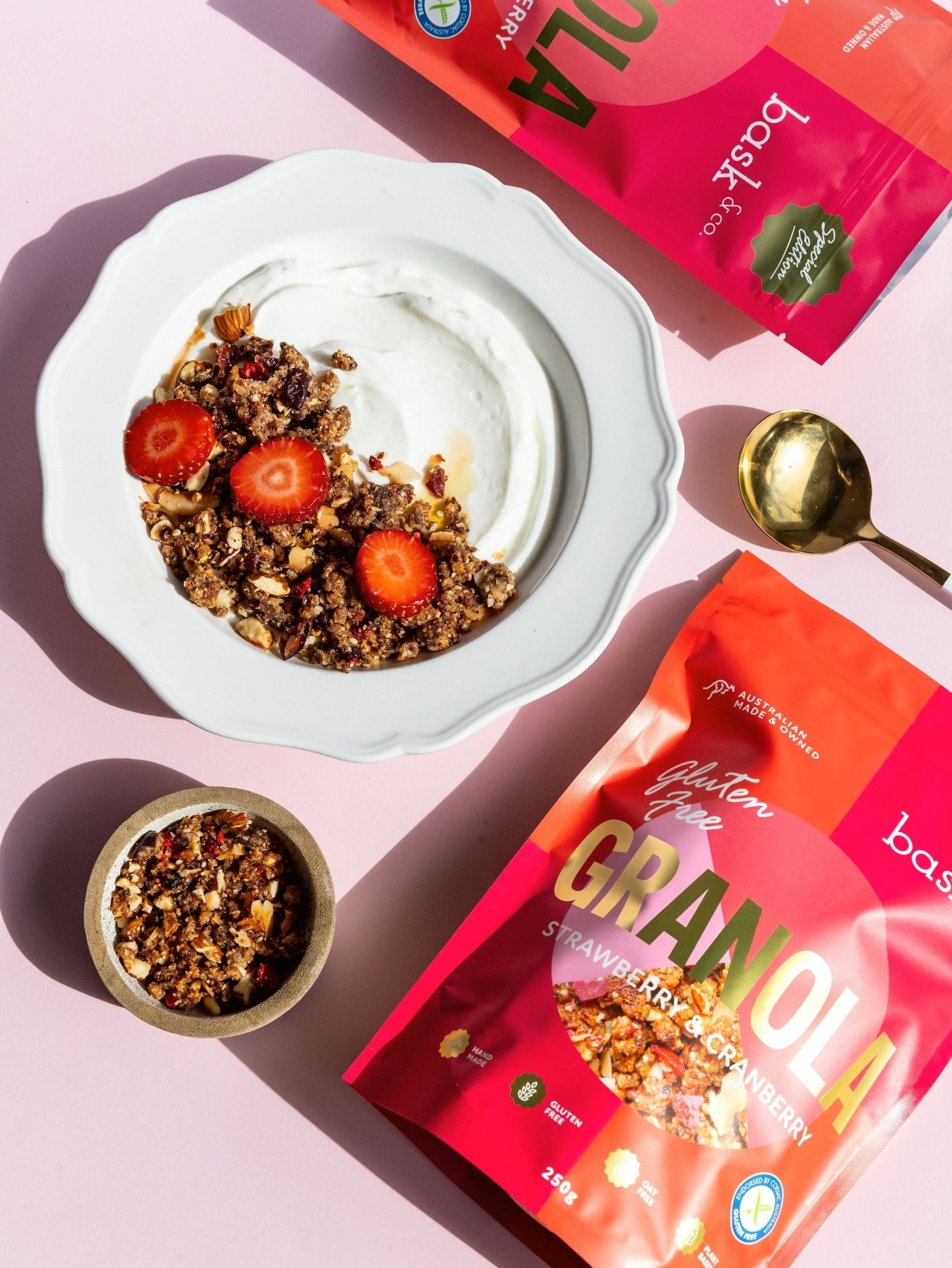 Strawberry & Cranberry "Special Edition" Gluten Free Granola