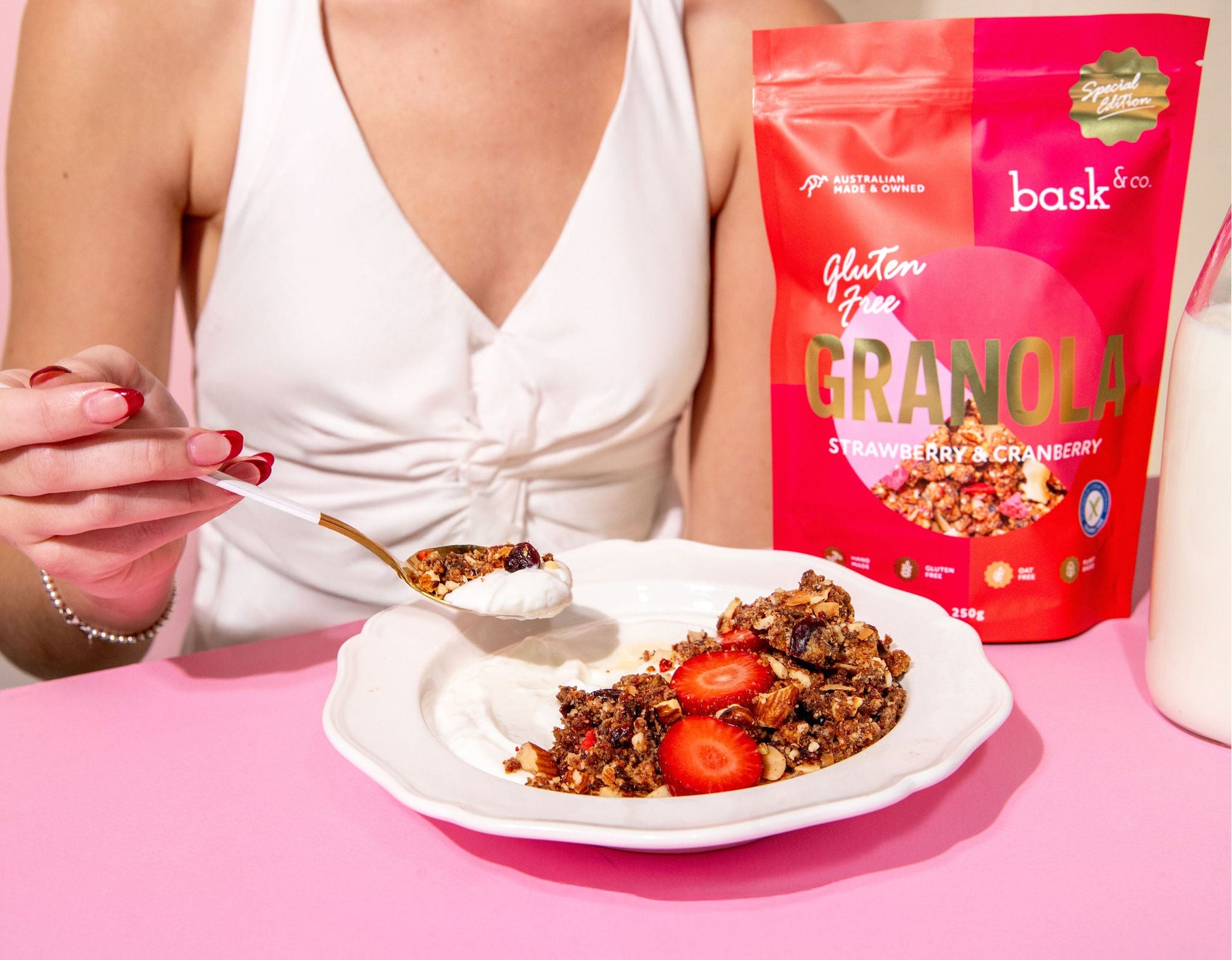 Strawberry & Cranberry "Special Edition" Gluten Free Granola
