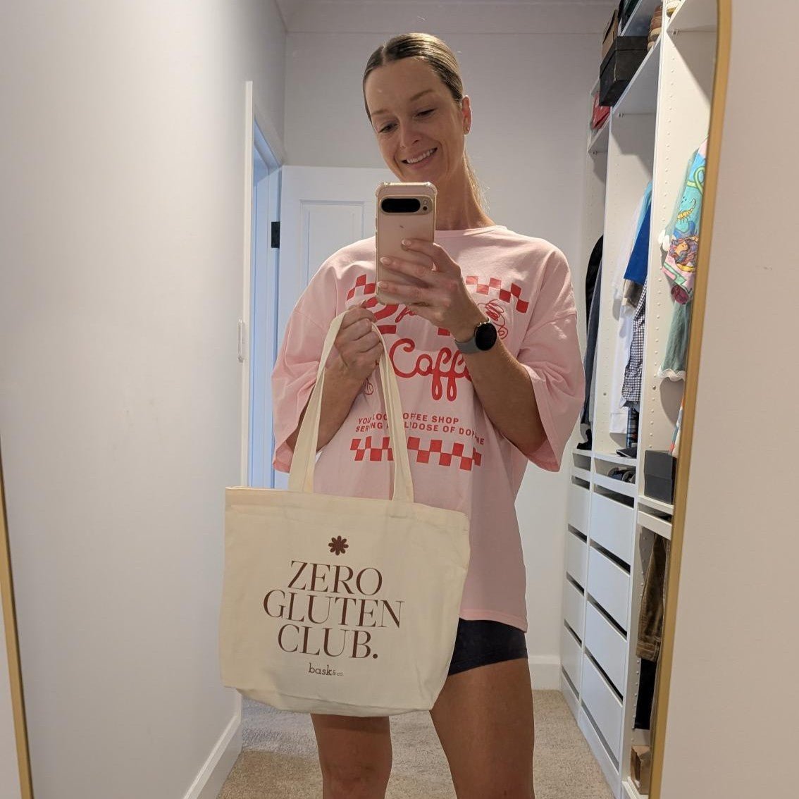 'Zero Gluten Club' Tote Bag