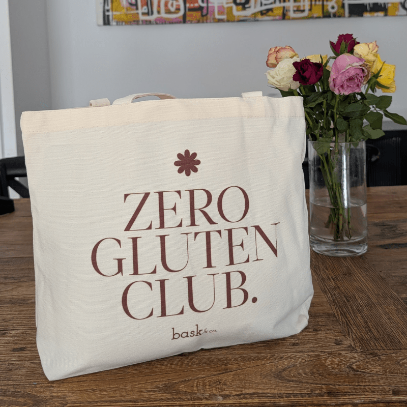 'Zero Gluten Club' Tote Bag